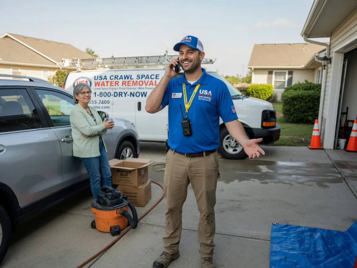 Crawl Space Water Removal Shawboro, NC FAQs